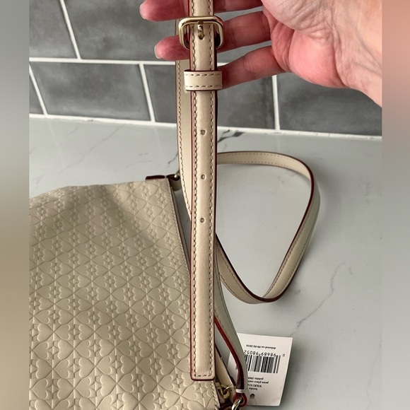 Kate Spade Penn Place Keisha 100% Cow Leather Crossbody Bag in Pebble - Picture 9 of 16